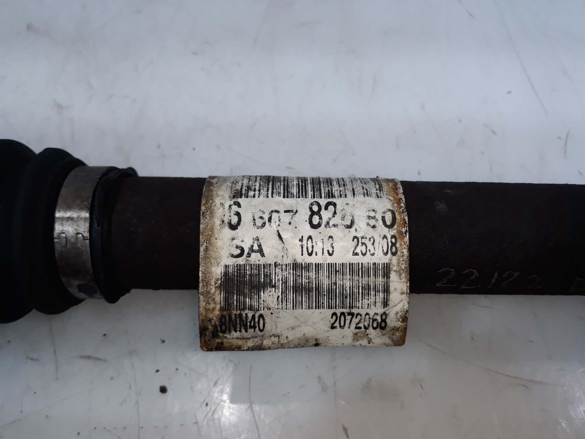 PEUGEOT Partner 2 generation (2008-2023) Front Right Driveshaft 9660782880, 9660782880 25349356