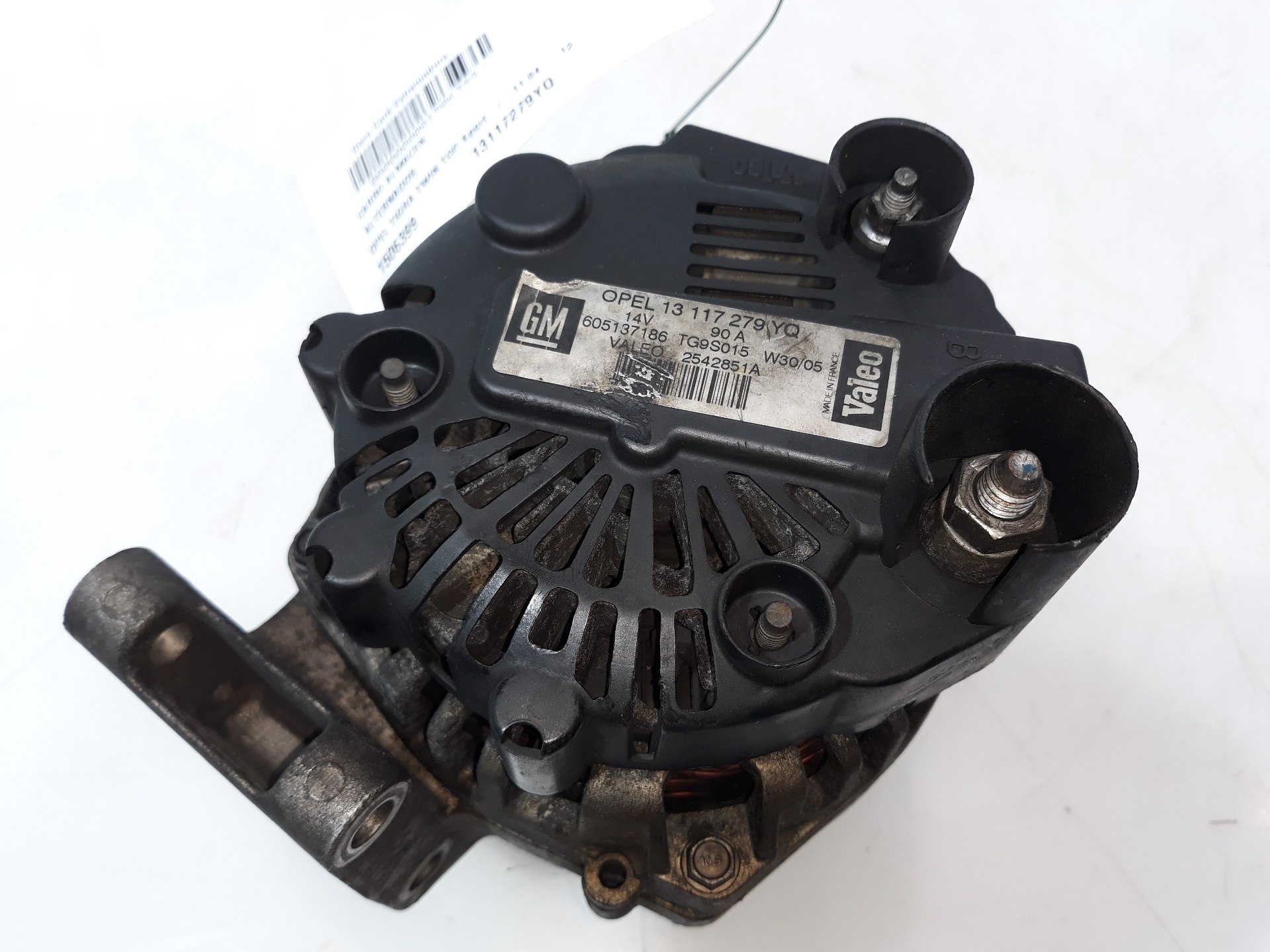 OPEL Tigra 2 generation (2004-2009) Alternator 13117279YQ, 13117279YQ 26095005