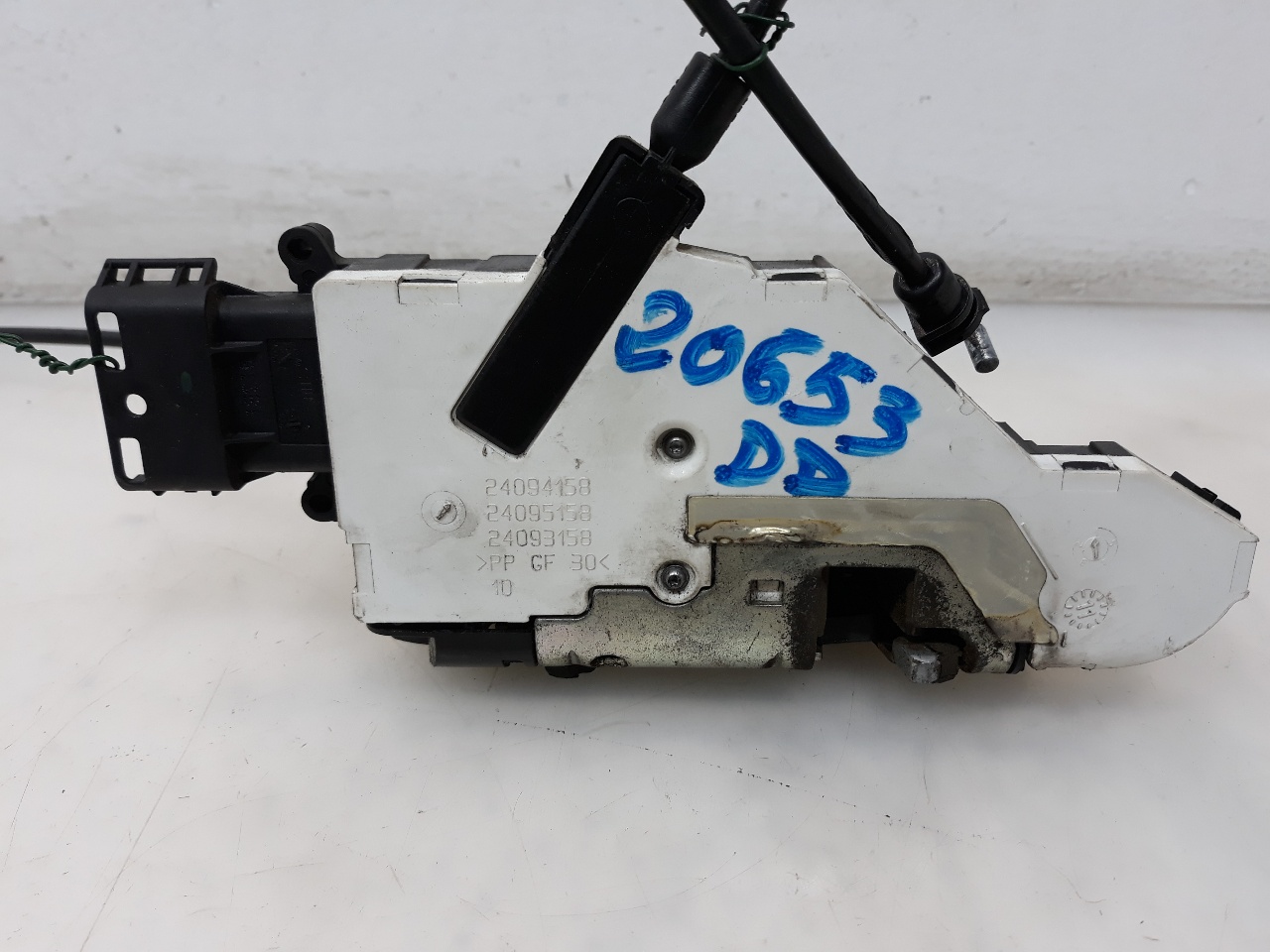 PEUGEOT 207 1 generation (2006-2009) Front Right Door Lock 9136W6, 9136W6 19083622