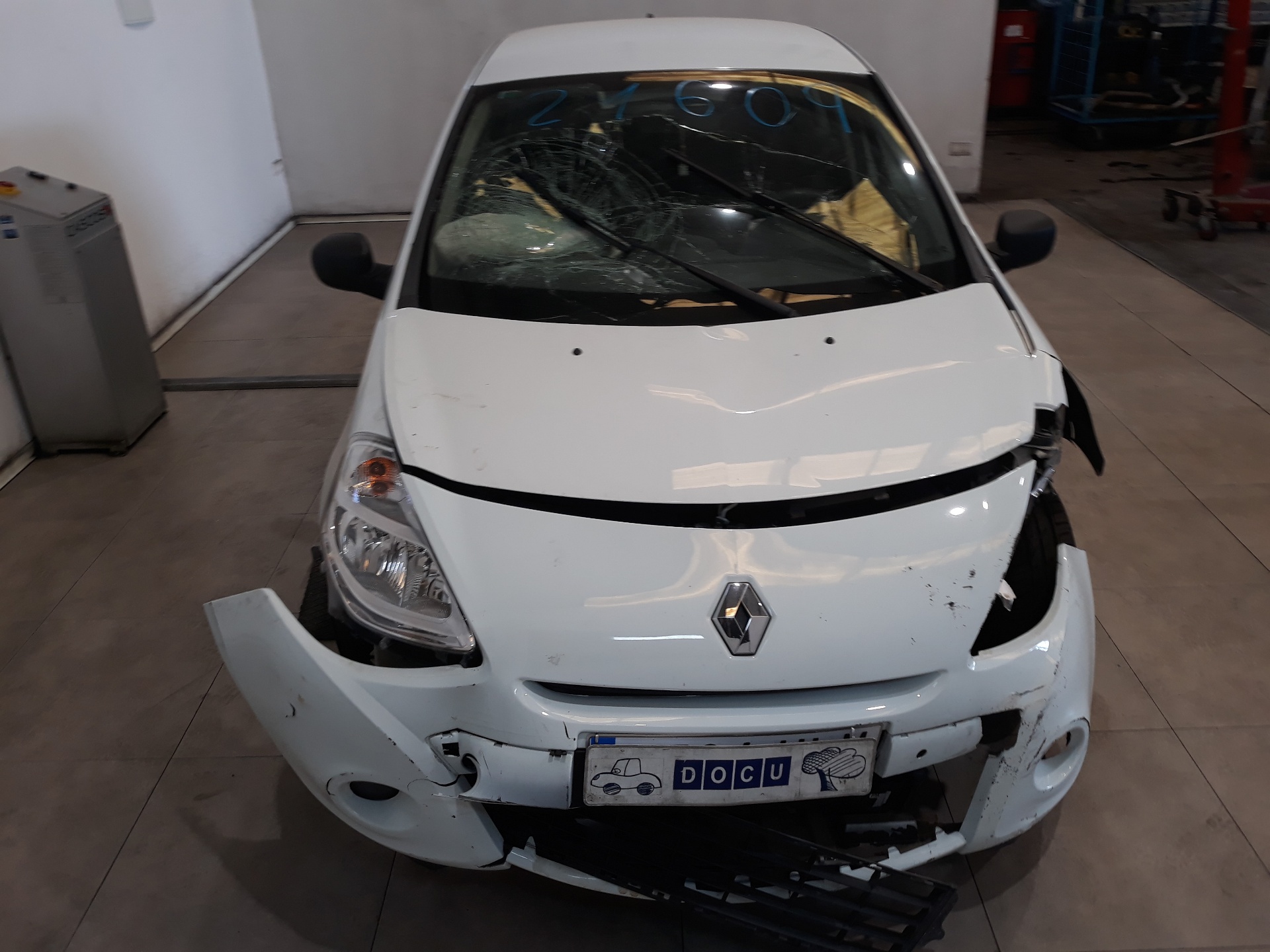 RENAULT Clio 3 generation (2005-2012) Galinė kairė vidinė atidarymo rankelėlė 310579,310579 26088921