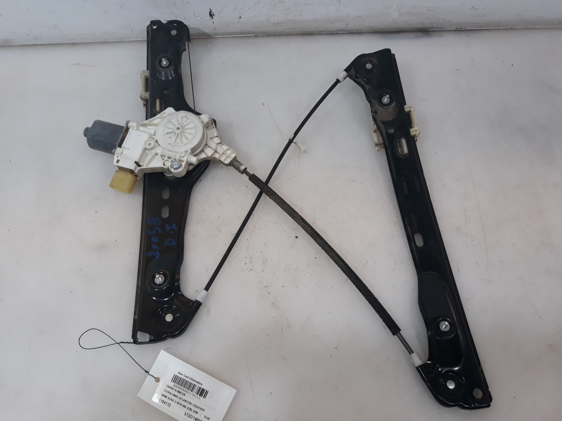 BMW 3 Series E90/E91/E92/E93 (2004-2013) Front Left Door Window Regulator 51337140587, 51337140587 19053470