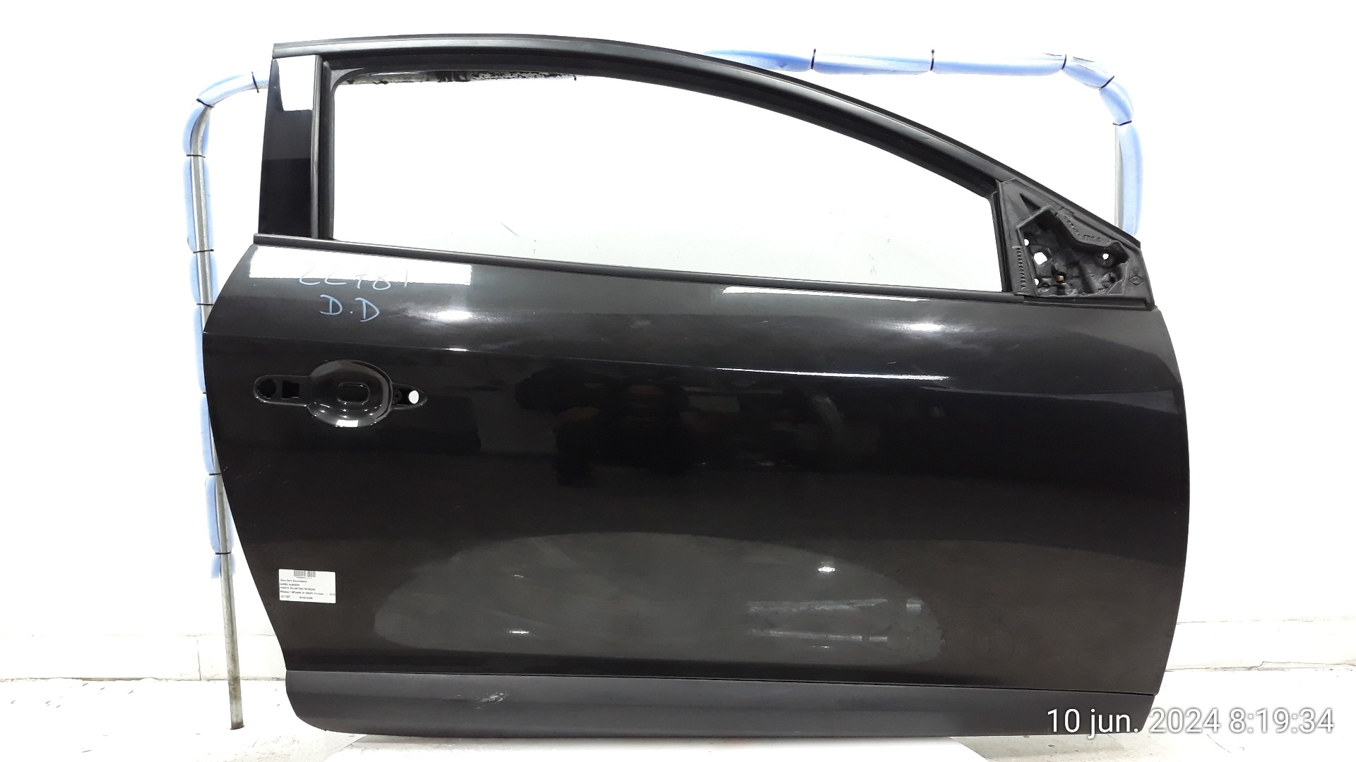 MITSUBISHI Megane 3 generation (2008-2020) Передняя правая дверь 801001645R 25195459