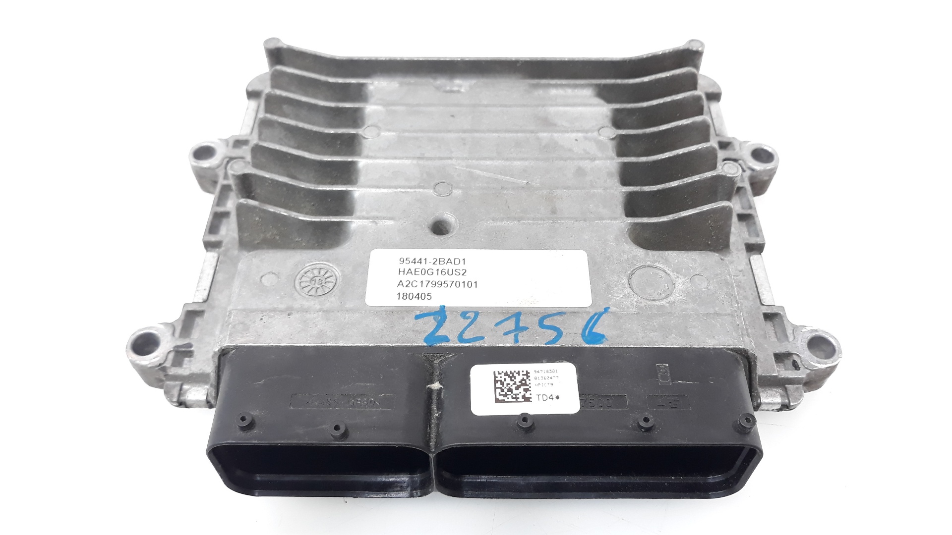 HYUNDAI Ioniq AE (2016-2023) Engine Control Unit ECU 954412BAD1 25946553