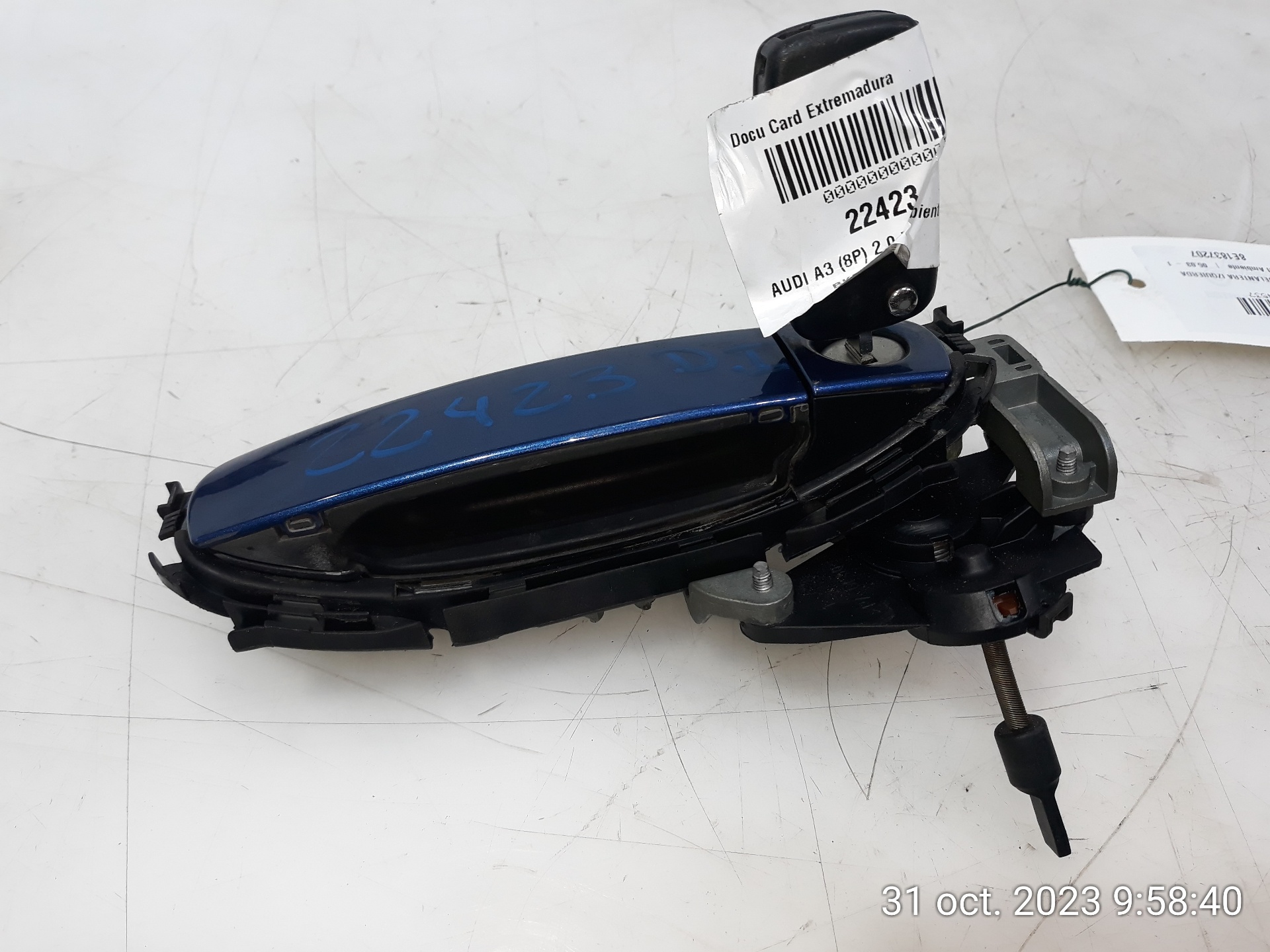 AUDI A3 8P (2003-2013) Front Left Door Exterior Handle 8E1837207, 8E1837207 23279626