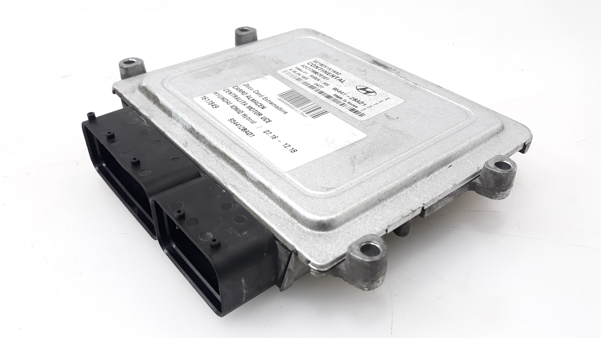 HYUNDAI Ioniq AE (2016-2023) Motorkontrollenhet ECU 954412BAD1 25946553