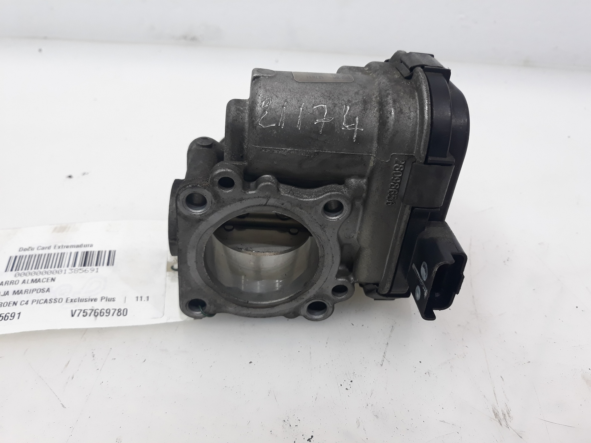 CITROËN C4 Picasso 1 generation (2006-2013) Clapeta de accelerație V757669780,V757669780 19123113