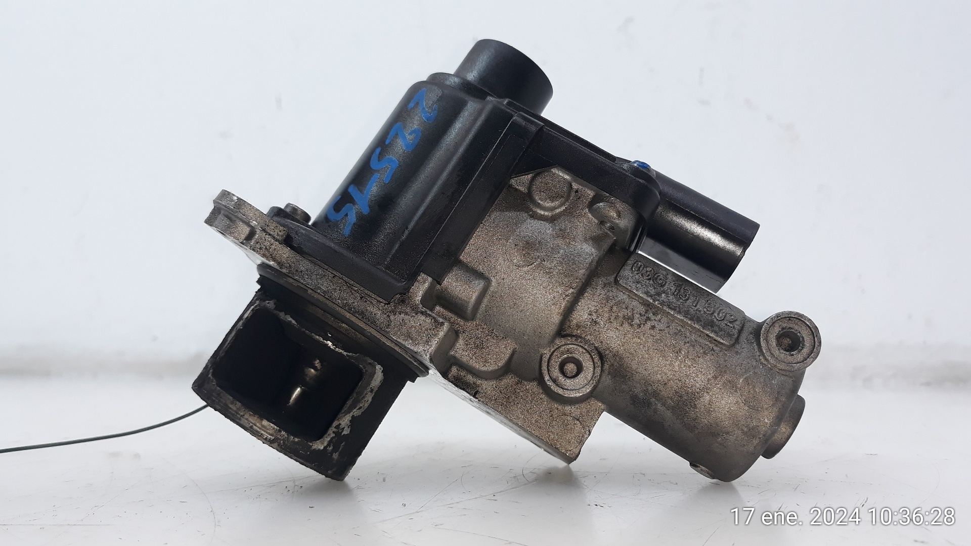 SKODA Superb 2 generation (2008-2015) EGR Valve 03G131501N, 03G131501N 26105162