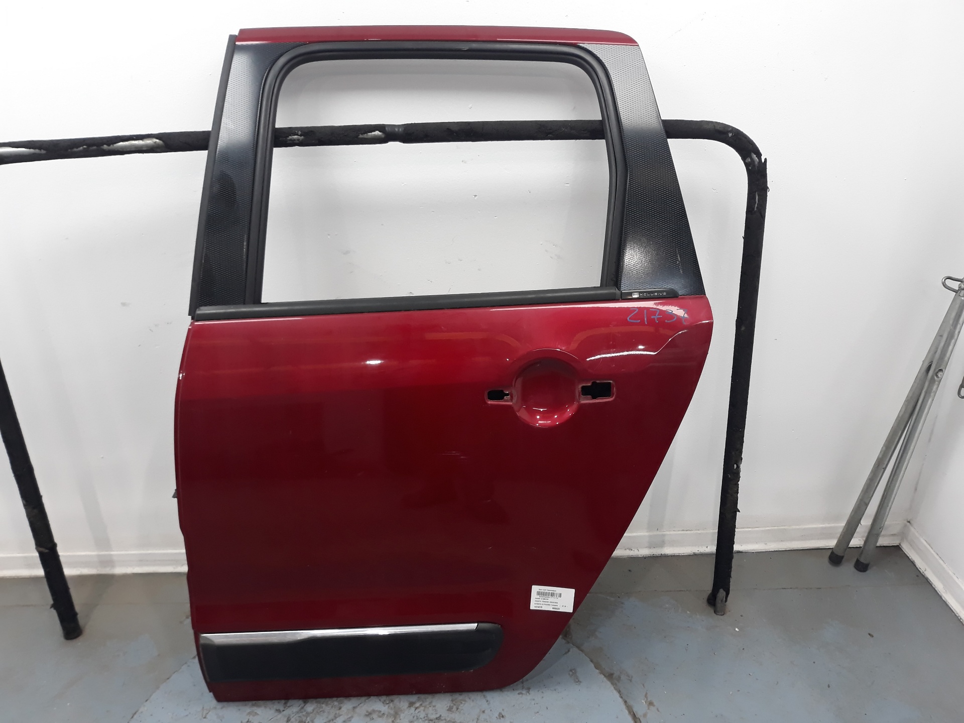 VOLKSWAGEN C3 Picasso 1 generation (2008-2016) Rear Left Door 9006Q3,9006Q3 19145478