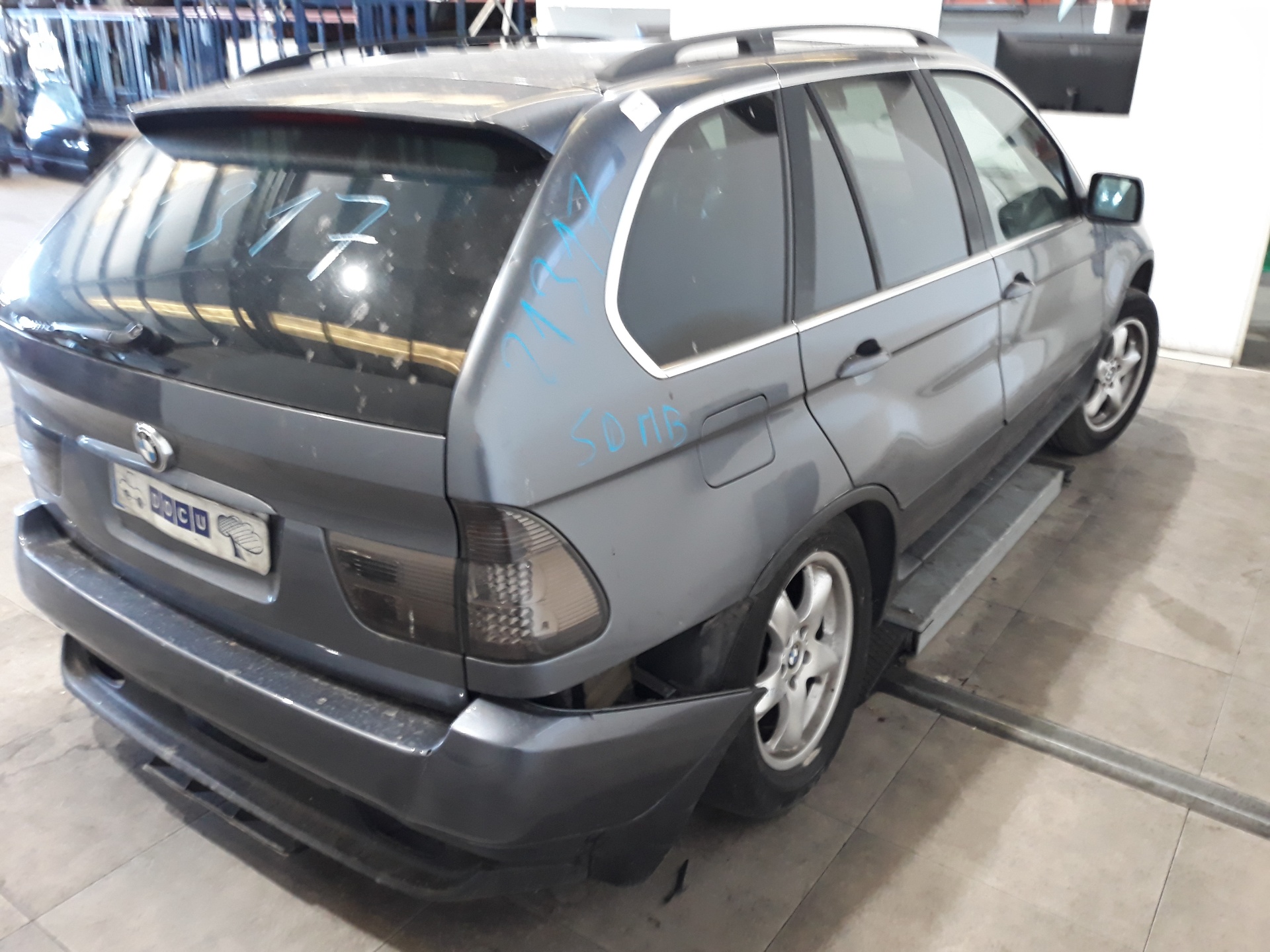 BMW X5 E53 (1999-2006) Vasemman etuoven ikkunansäädin 51338254911 25306891