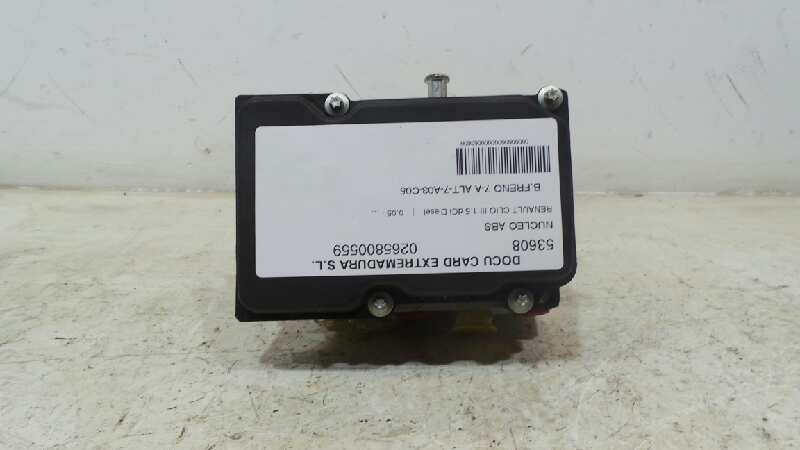 CHEVROLET Clio 3 generation (2005-2012) Другая деталь 0265800559,53608,ugdp23 18838044