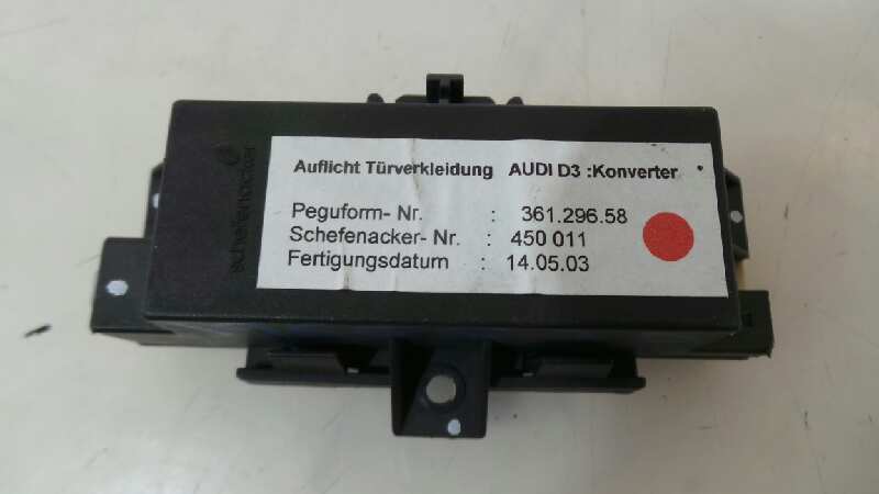 AUDI A8 D3/4E (2002-2010) Andra styrenheter 36129658, 36129658 25198867