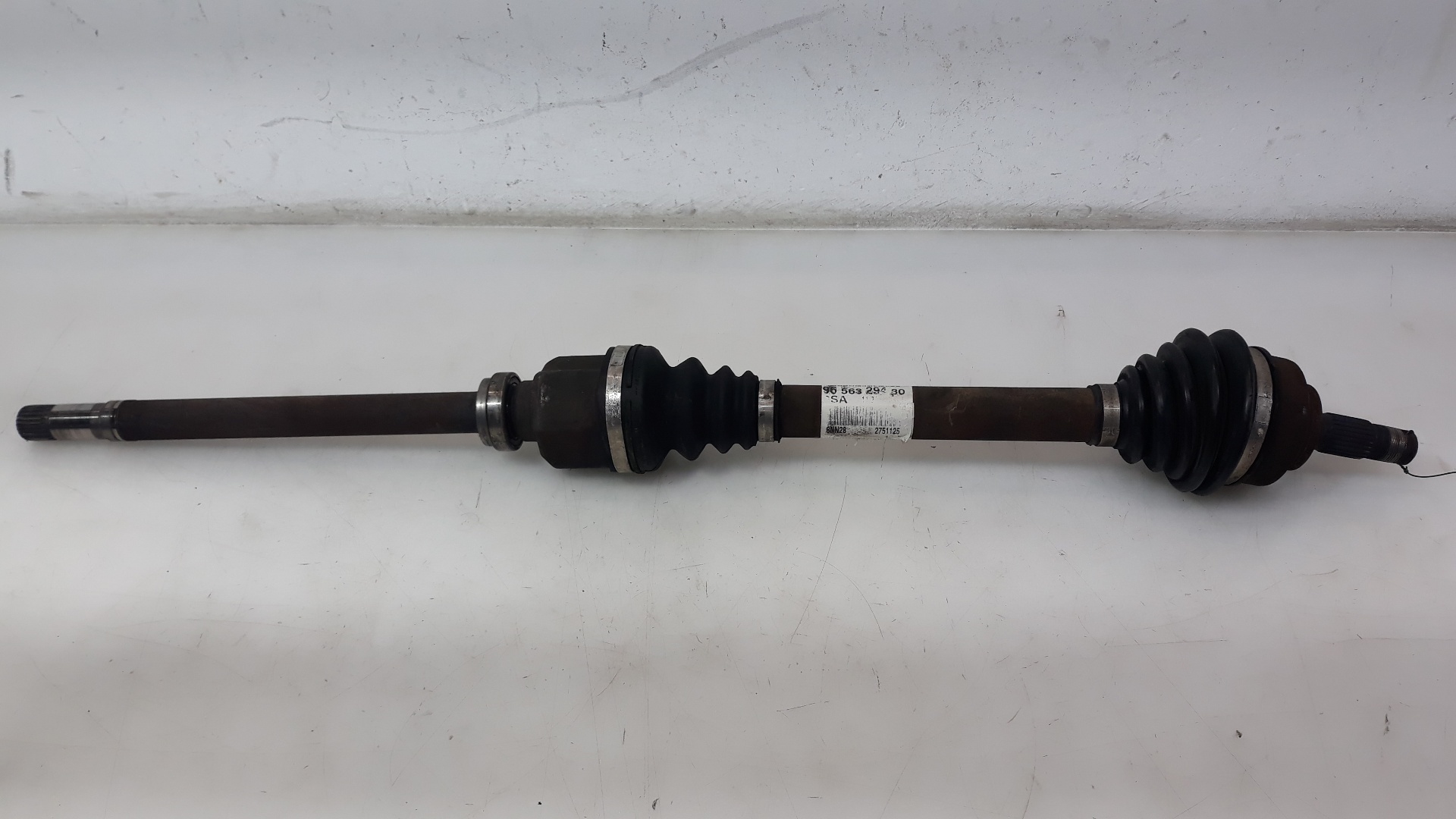 CITROËN C4 Picasso 1 generation (2006-2013) Front Right Driveshaft 9656329480, 9656329480 25349333