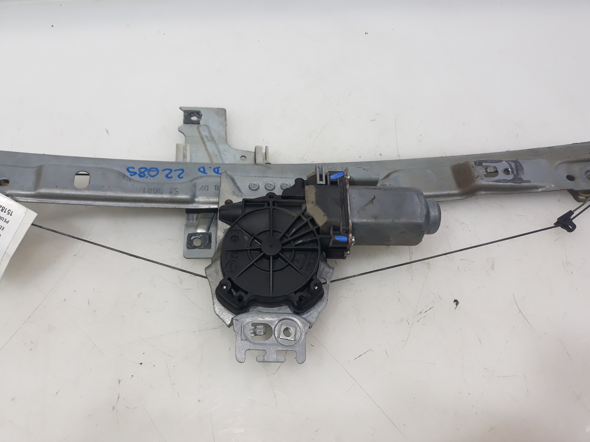 CHRYSLER 207 1 generation (2006-2009) Front Right Door Window Regulator 9222W9, 9222W9 19168236