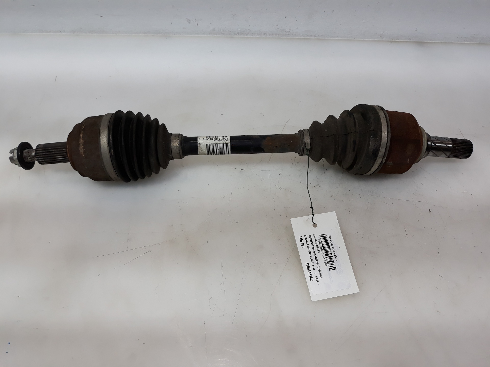 RENAULT Laguna 3 generation (2007-2015) Front Left Driveshaft 8200618182, 8200618182 19136763