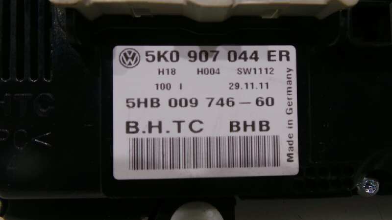 CHEVROLET Golf 6 generation (2008-2015) Climate  Control Unit 5K0907044,5K0907044 19056375