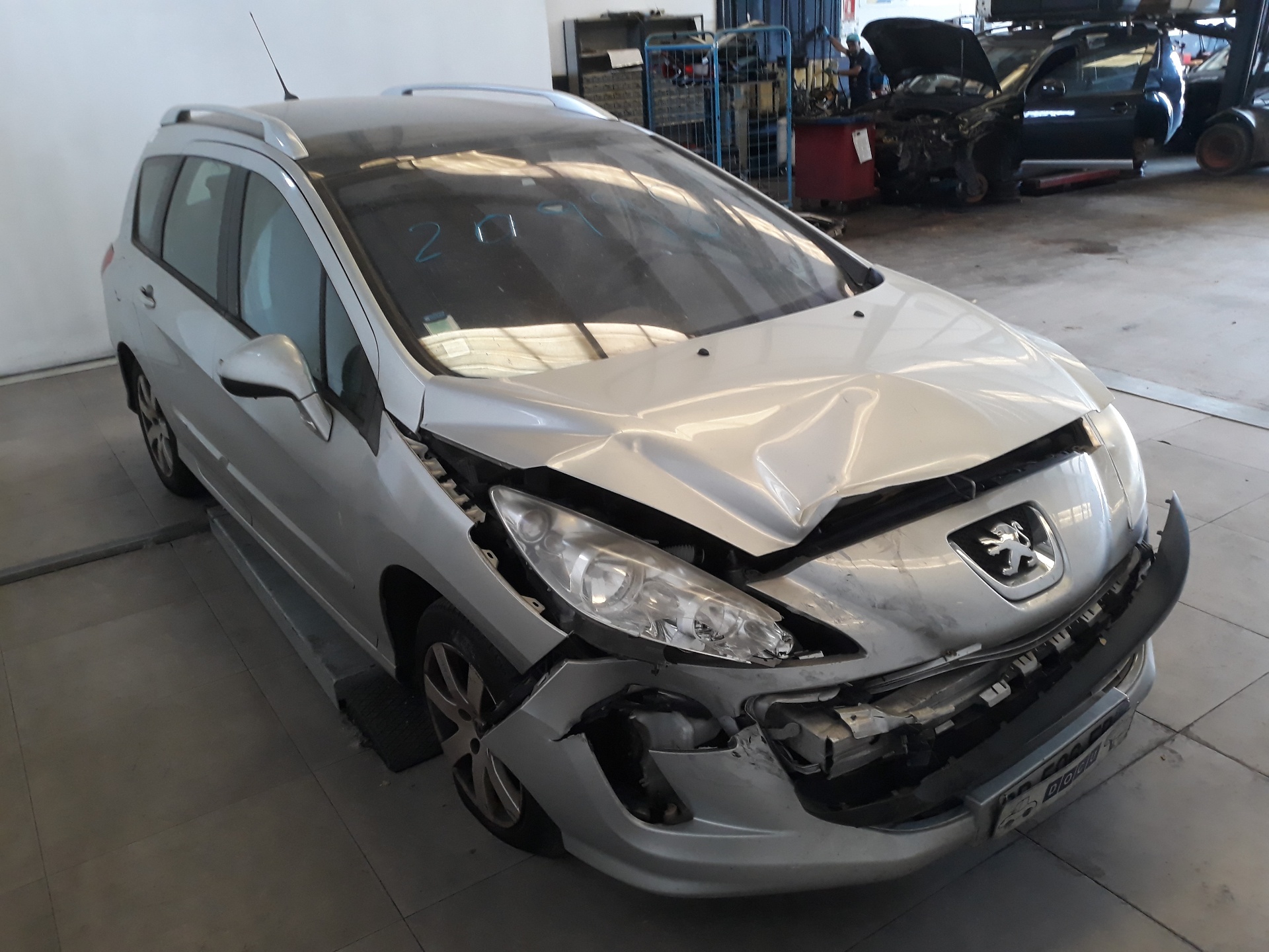 PEUGEOT 308 T7 (2007-2015) Aizmugurējo kreiso durvju slēdzene 732108, 732108 19108146