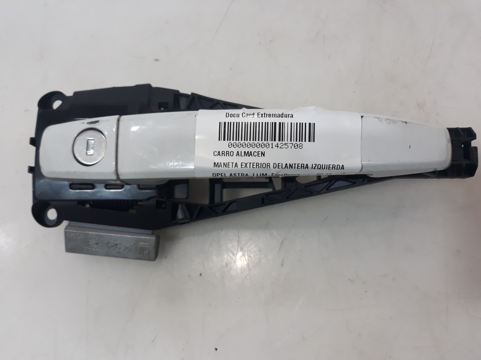 OPEL Astra J (2009-2020) Front Left Door Exterior Handle 92233089, 92233089 19133340