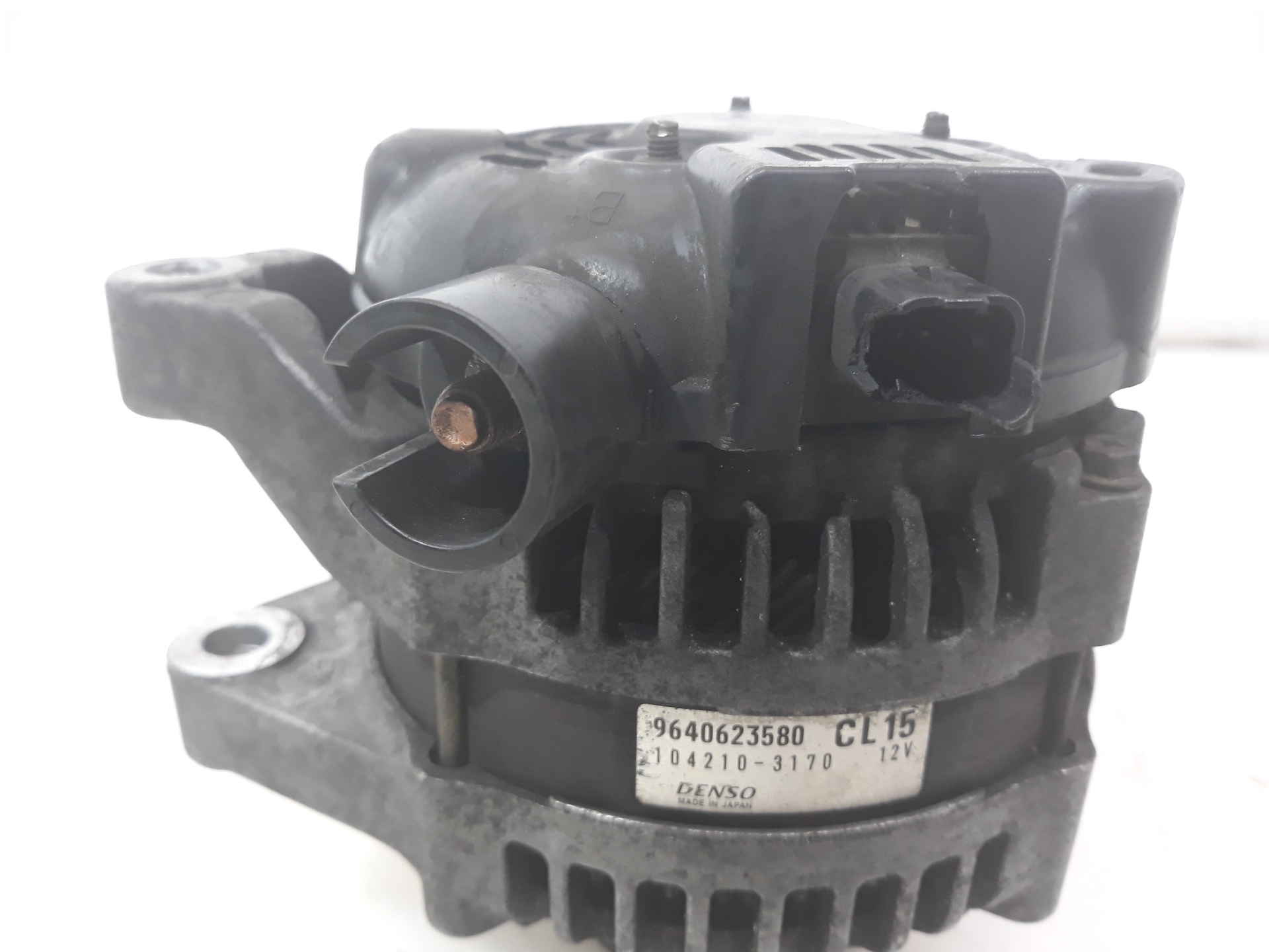 PEUGEOT 307 1 generation (2001-2008) Alternator 9640623580, 9640623580 19084848