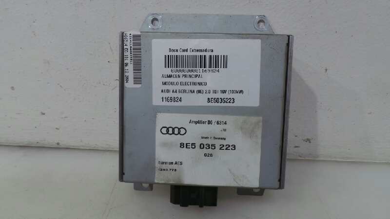 AUDI A4 B6/8E (2000-2005) Egyéb vezérlőegységek 8E5035223,8E5035223 19040560