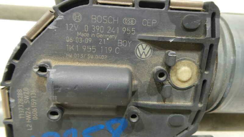 VOLKSWAGEN Jetta 5 generation (2005-2011) Priekšējā stikla tīrītāja mehānisms 1K1955023F, 1K1955023F 18978490