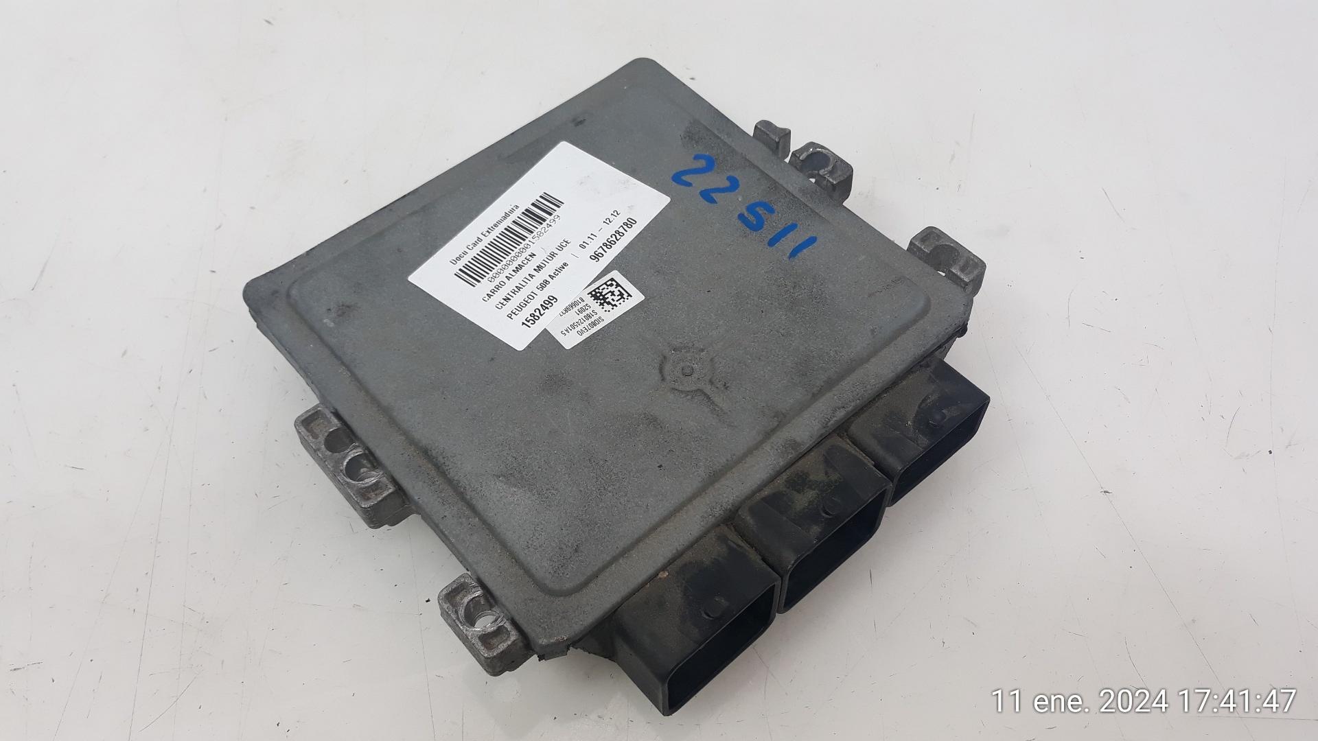 PEUGEOT 508 1 generation (2010-2020) Motorkontrolenhed ECU 9678628780,9678628780 25166822