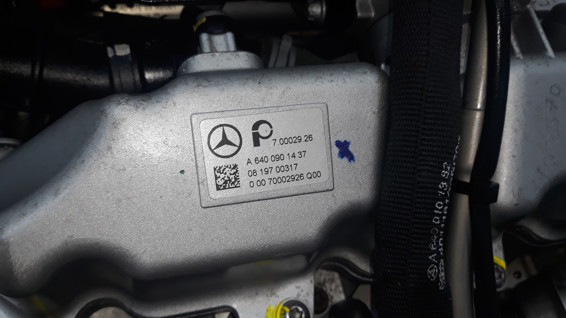 MERCEDES-BENZ A-Class W169 (2004-2012) Κινητήρας D640940,D640940 25198588