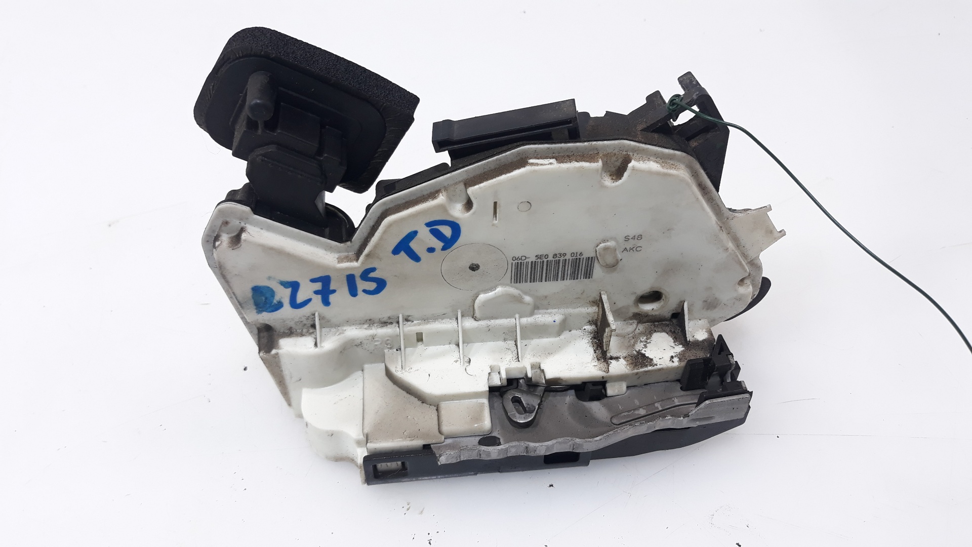 SEAT Toledo 4 generation (2012-2020) Rear Right Door Lock 5E0839016,5E0839016 25099532