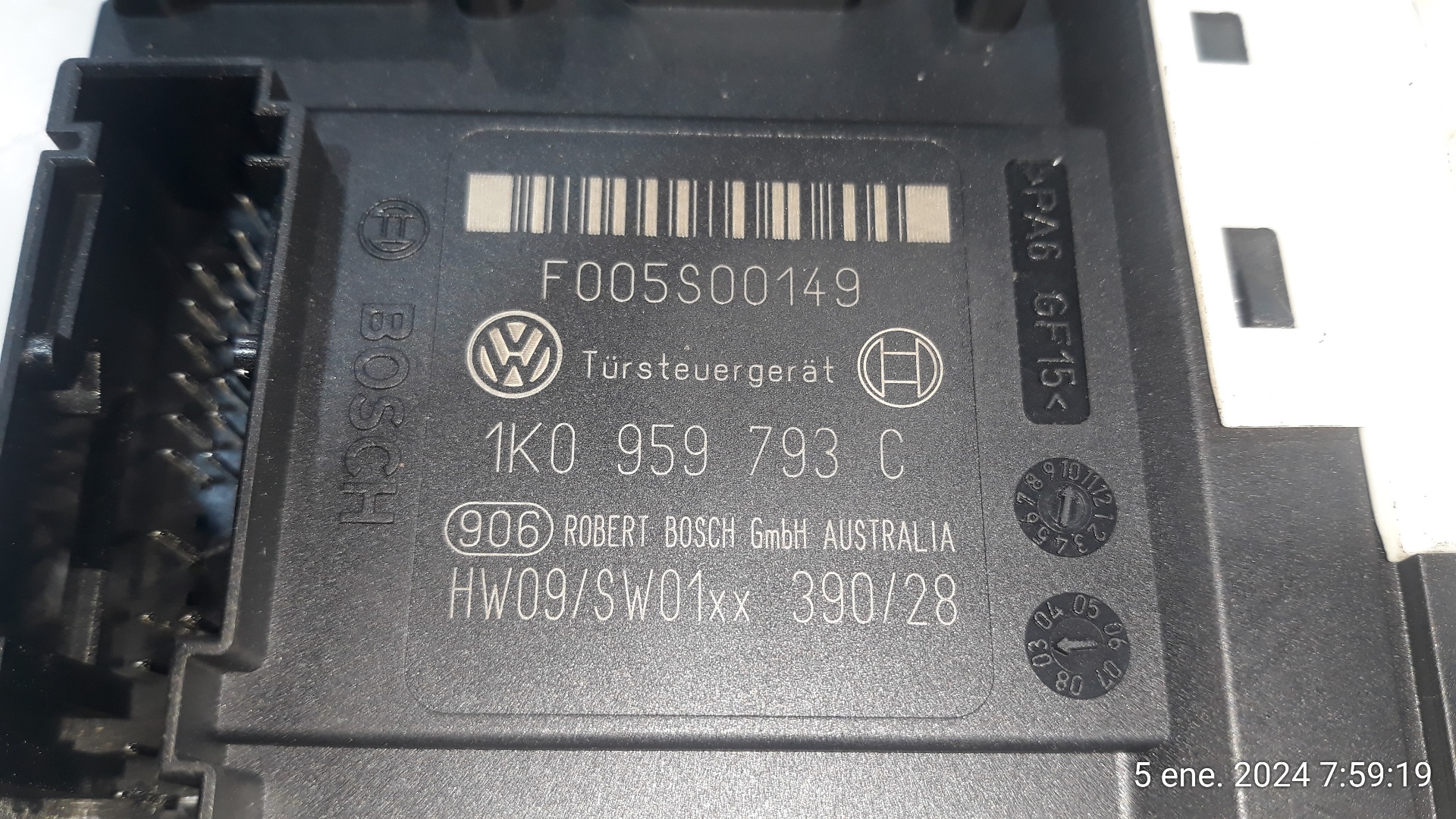 VOLKSWAGEN Golf 5 generation (2003-2009) Forreste venstre dør vinduesregulator 1K0959793C,1K0959793C 25086956