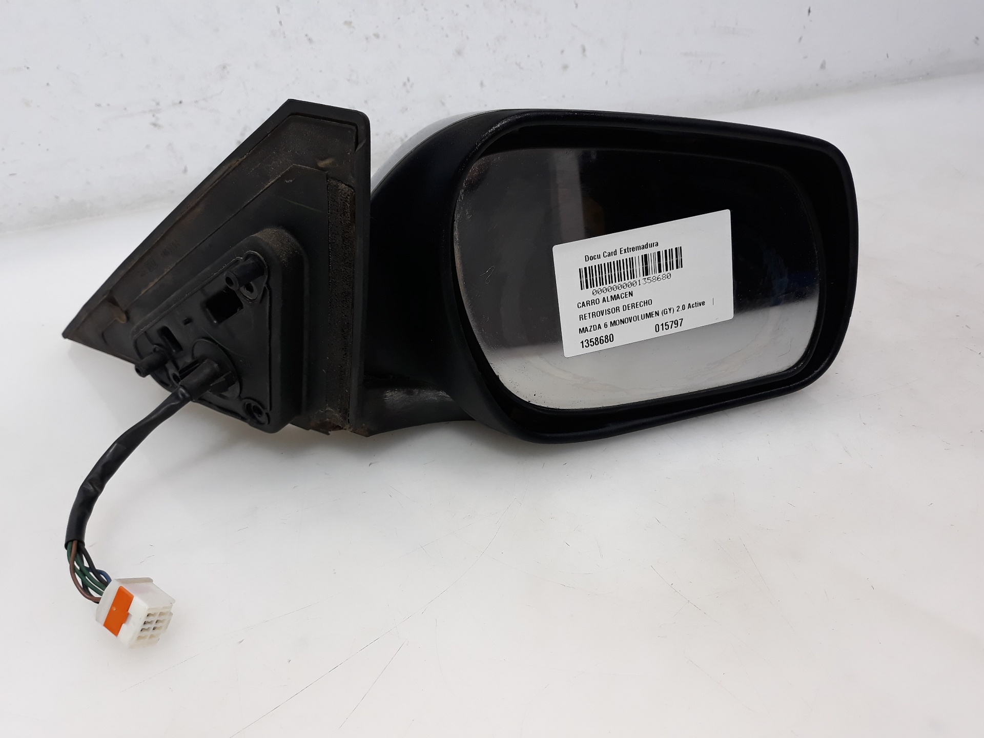 MAZDA 6 GG (2002-2007) Right Side Wing Mirror 015797, 015797 19110977