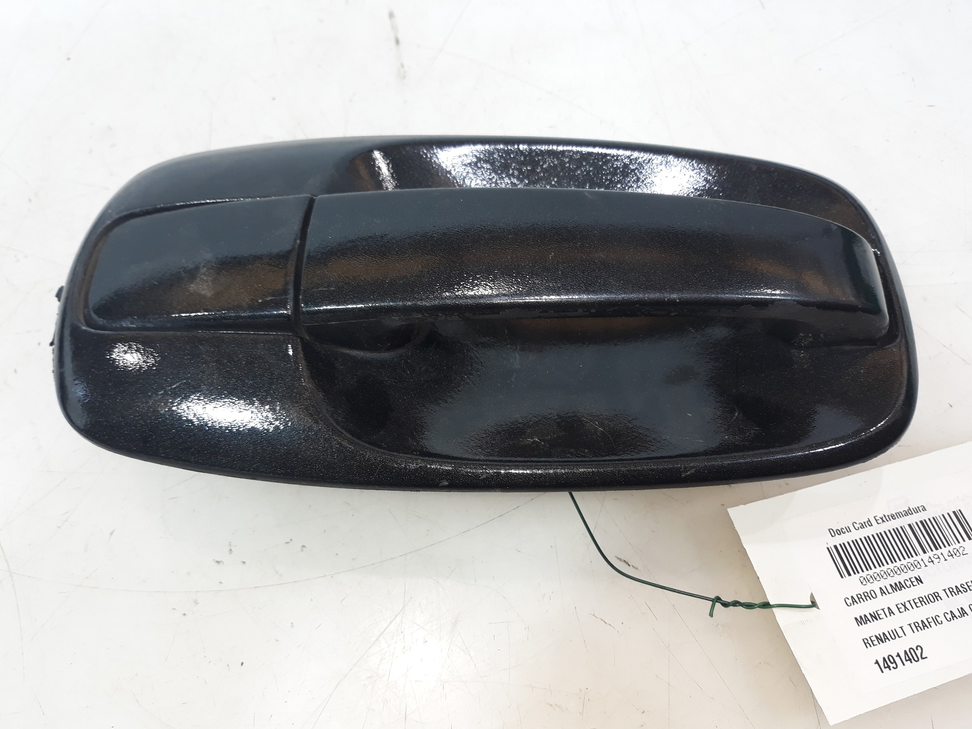 RENAULT Trafic 2 generation (2001-2015) Rear right door outer handle 91168527 19545520