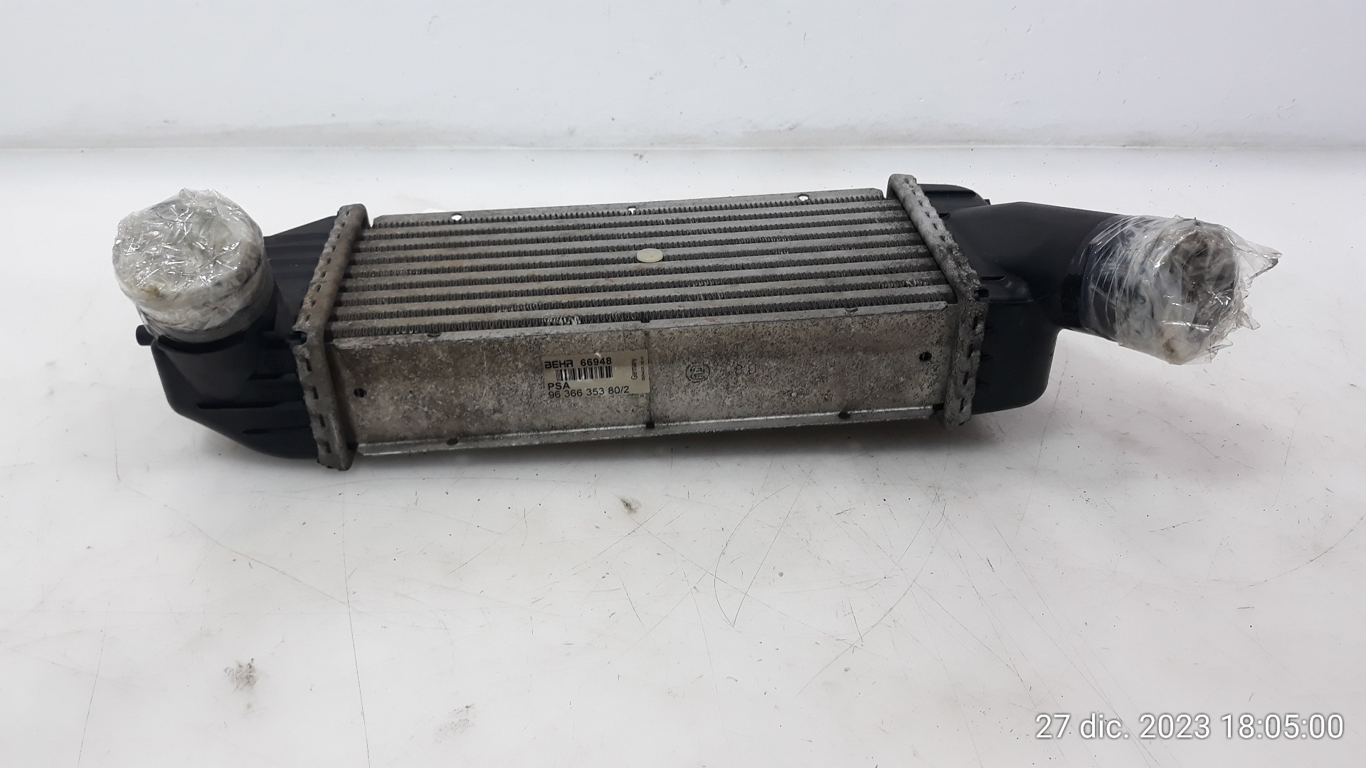 LADA 307 1 generation (2001-2008) Radiator intercooler 9636635380,9636635380 25157150