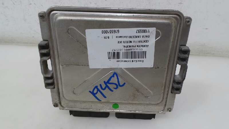 DACIA Sandero 1 generation (2008-2012) Moottorin ohjausyksikkö ECU 616551000,616551000 26073083