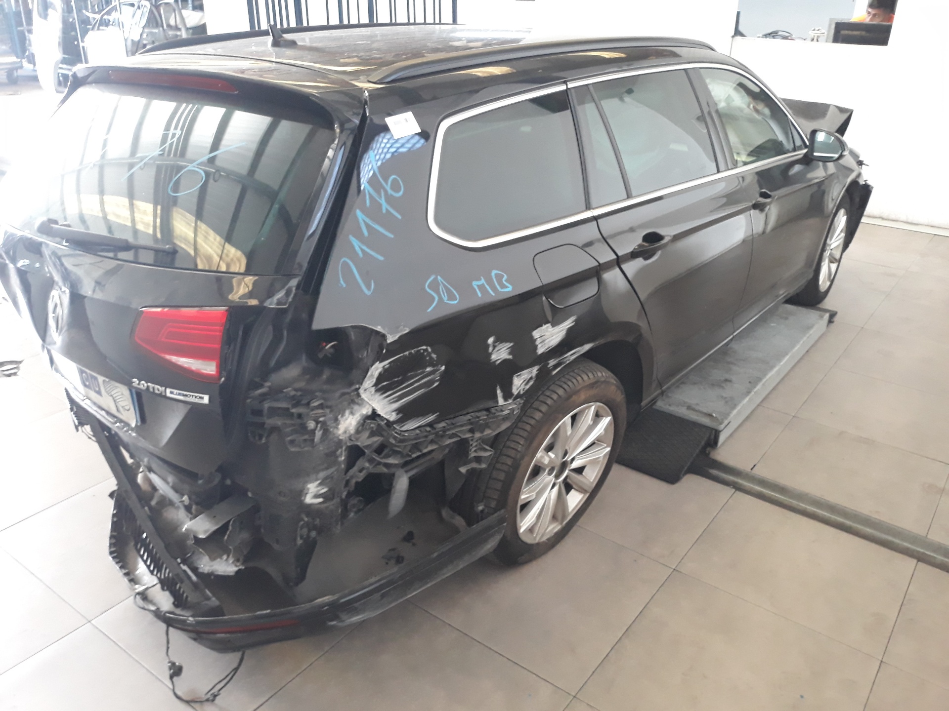 VOLKSWAGEN Passat B8 (2014-2023) Замок задней правой двери 5TA839016E,5TA839016E 19121566