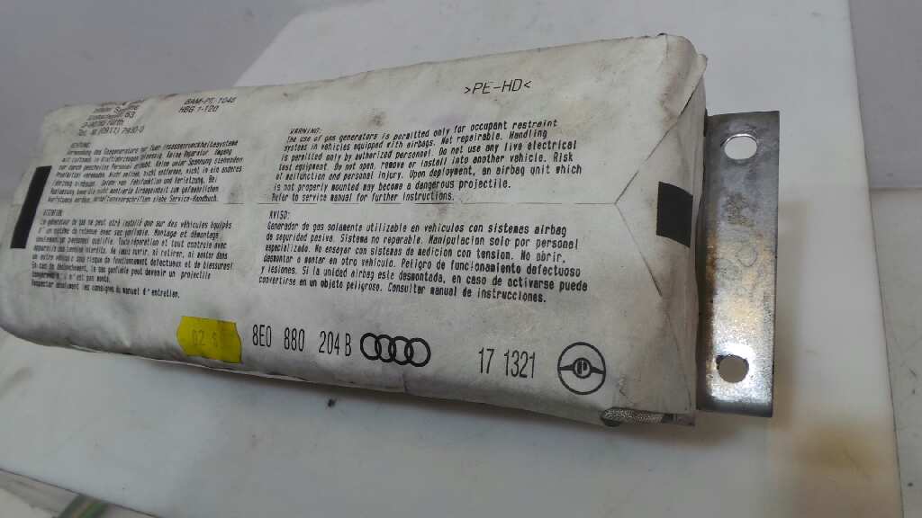 AUDI A4 B6/8E (2000-2005) Права бічна подушка безпеки SRS даху 8E0880204B 18925804