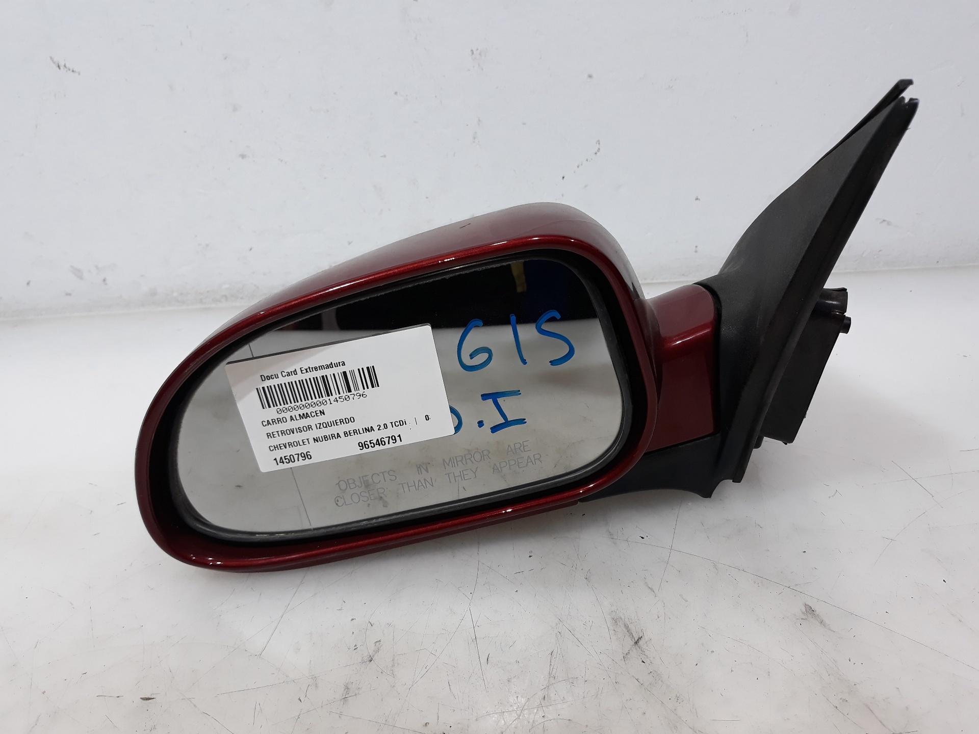 CHEVROLET Lacetti J200 (2004-2024) Left Side Wing Mirror 96546791, 96546791 25207502