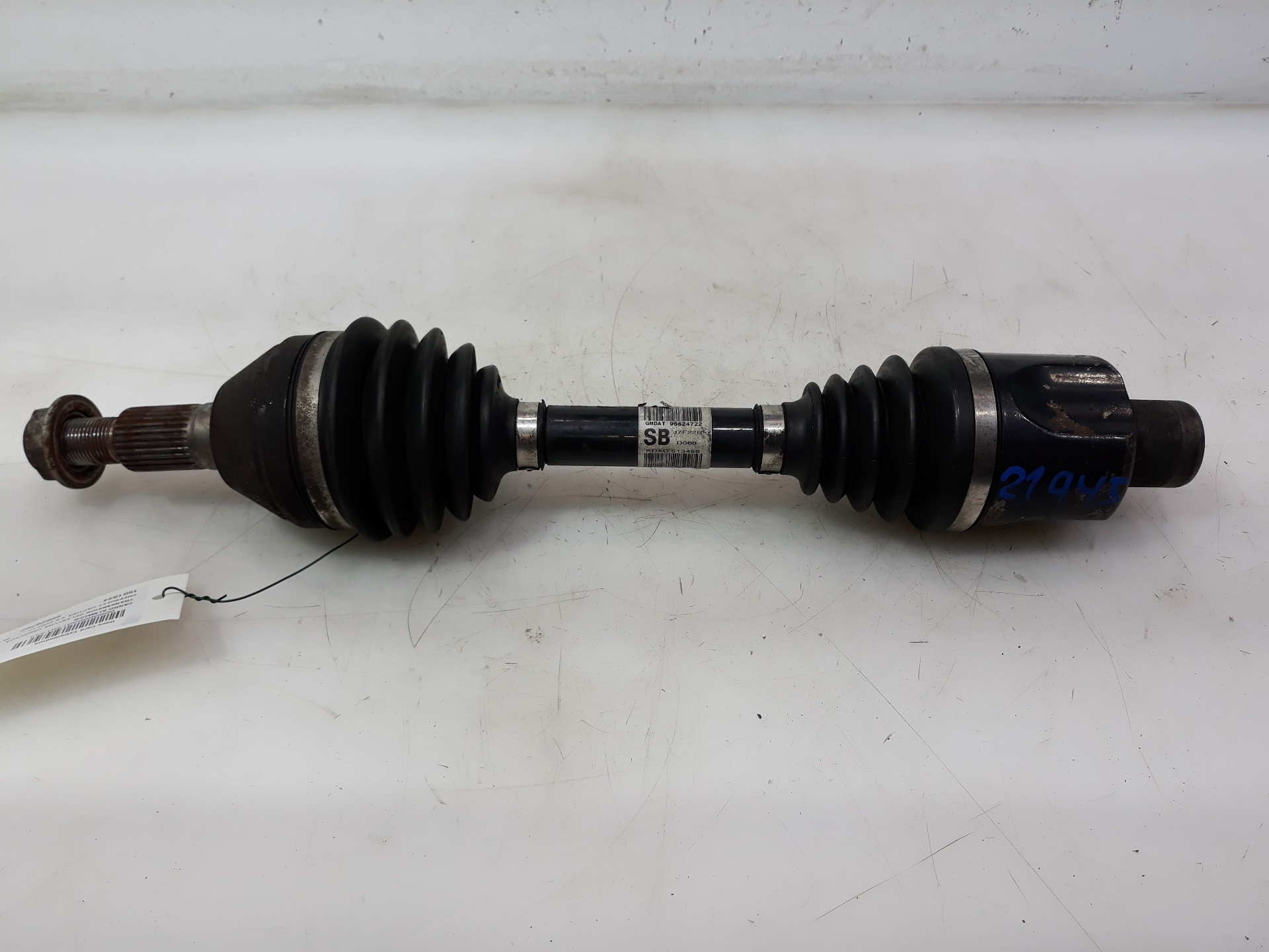 CHEVROLET Captiva 1 generation (2006-2018) Front Left Driveshaft 96624722,96624722 25211602