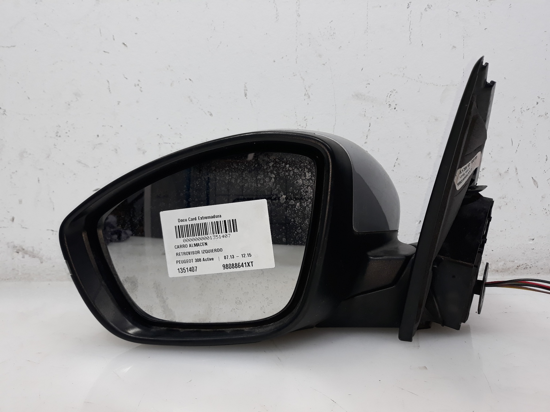 PEUGEOT 308 T9 (2013-2021) Left Side Wing Mirror 98088641XT,98088641XT 23248026