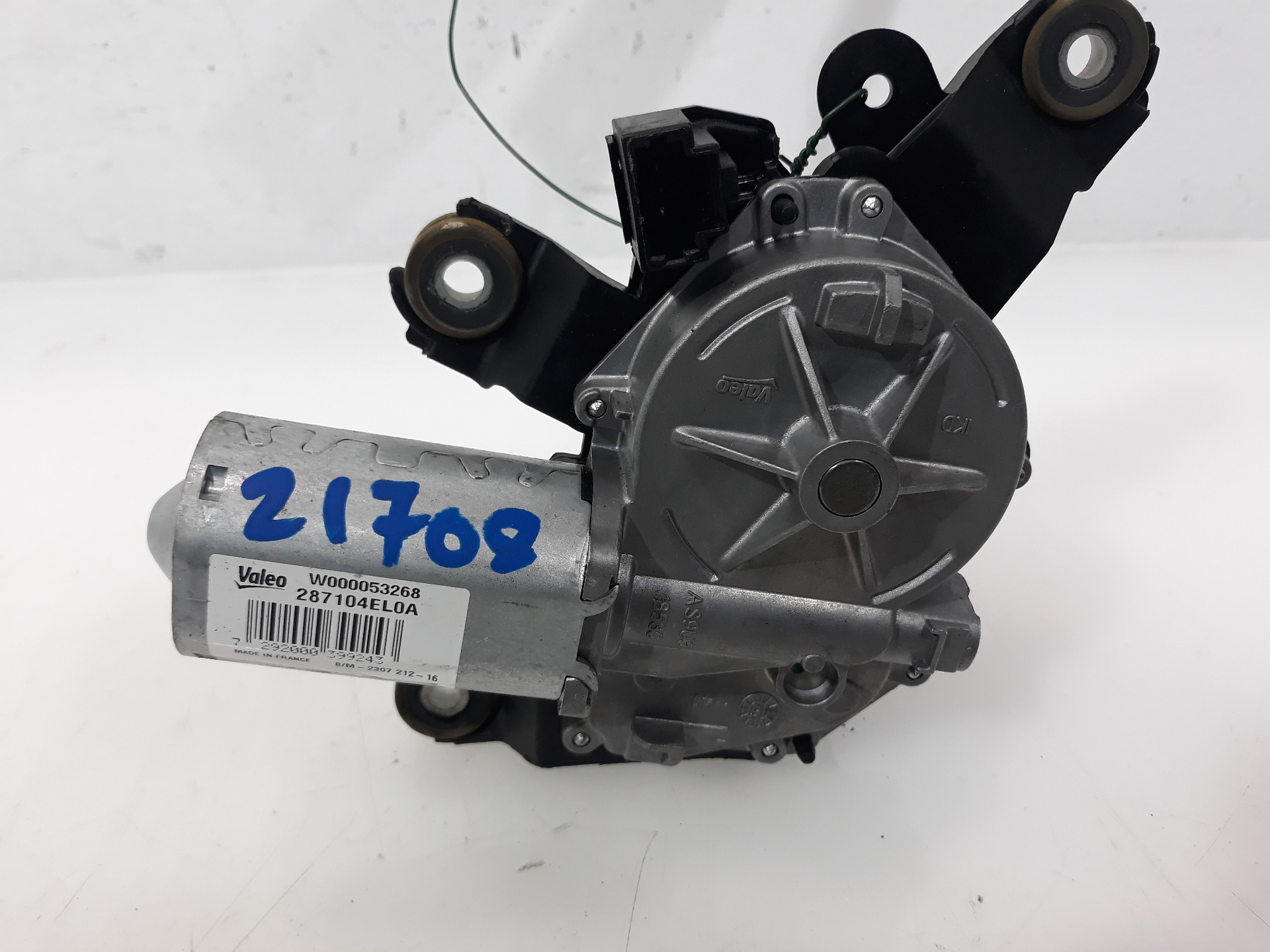 NISSAN Qashqai 2 generation (2013-2023) Bagāžas nodalījuma loga tīrītāja motorīts 287104EL0A, 287104EL0A 19168494