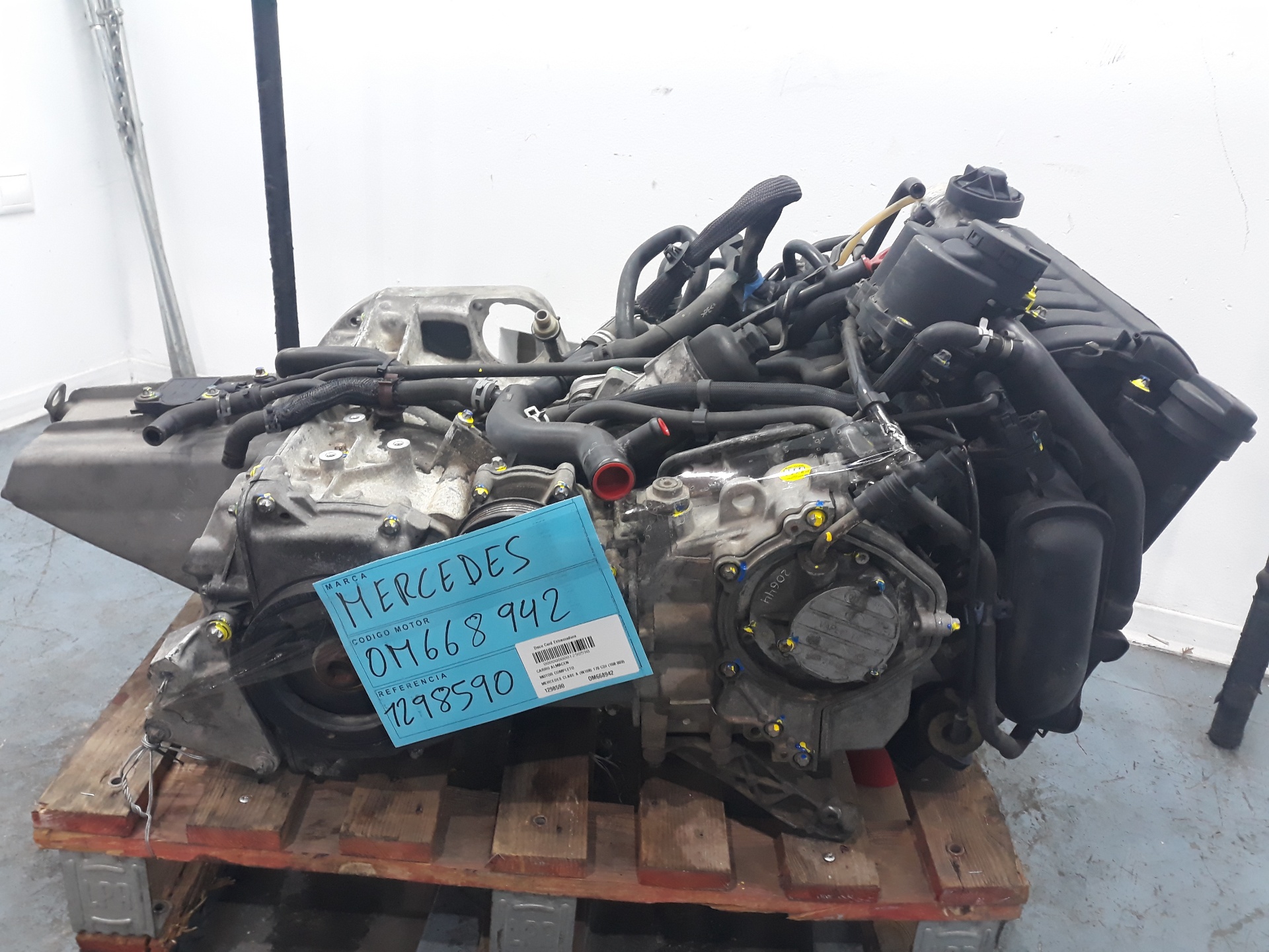 VAUXHALL A-Class W168 (1997-2004) Engine OM668942 23244540