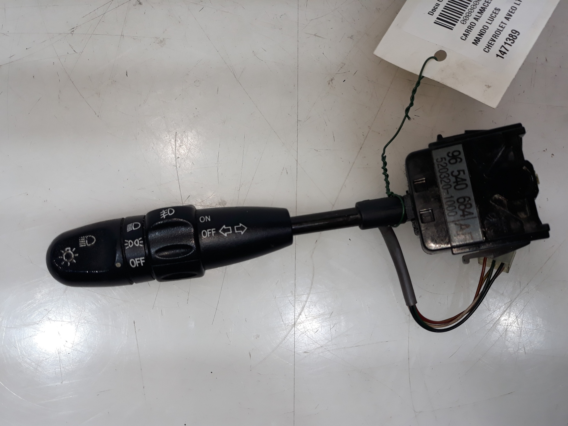 FORD USA Aveo T200 (2003-2012) Headlight Switch Control Unit 96540684,96540684 19143845