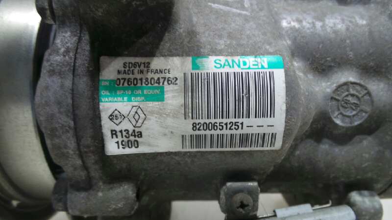 RENAULT Clio 2 generation (1998-2013) Air Condition Pump 8200651251 18974148