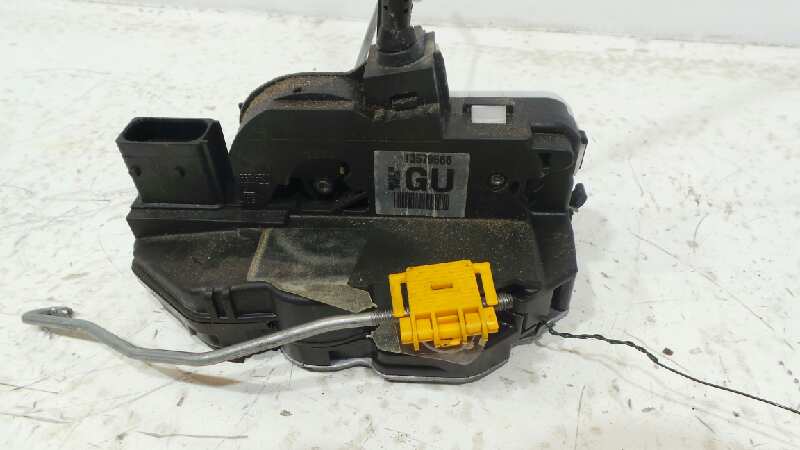 OPEL Astra J (2009-2020) Rear Right Door Lock 13579566 18892274