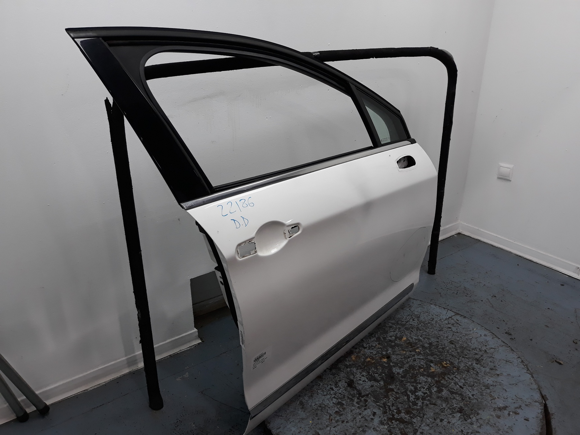 CITROËN C5 2 generation (2008-2017) Front Right Door 9004Z2, 9004Z2 25170467