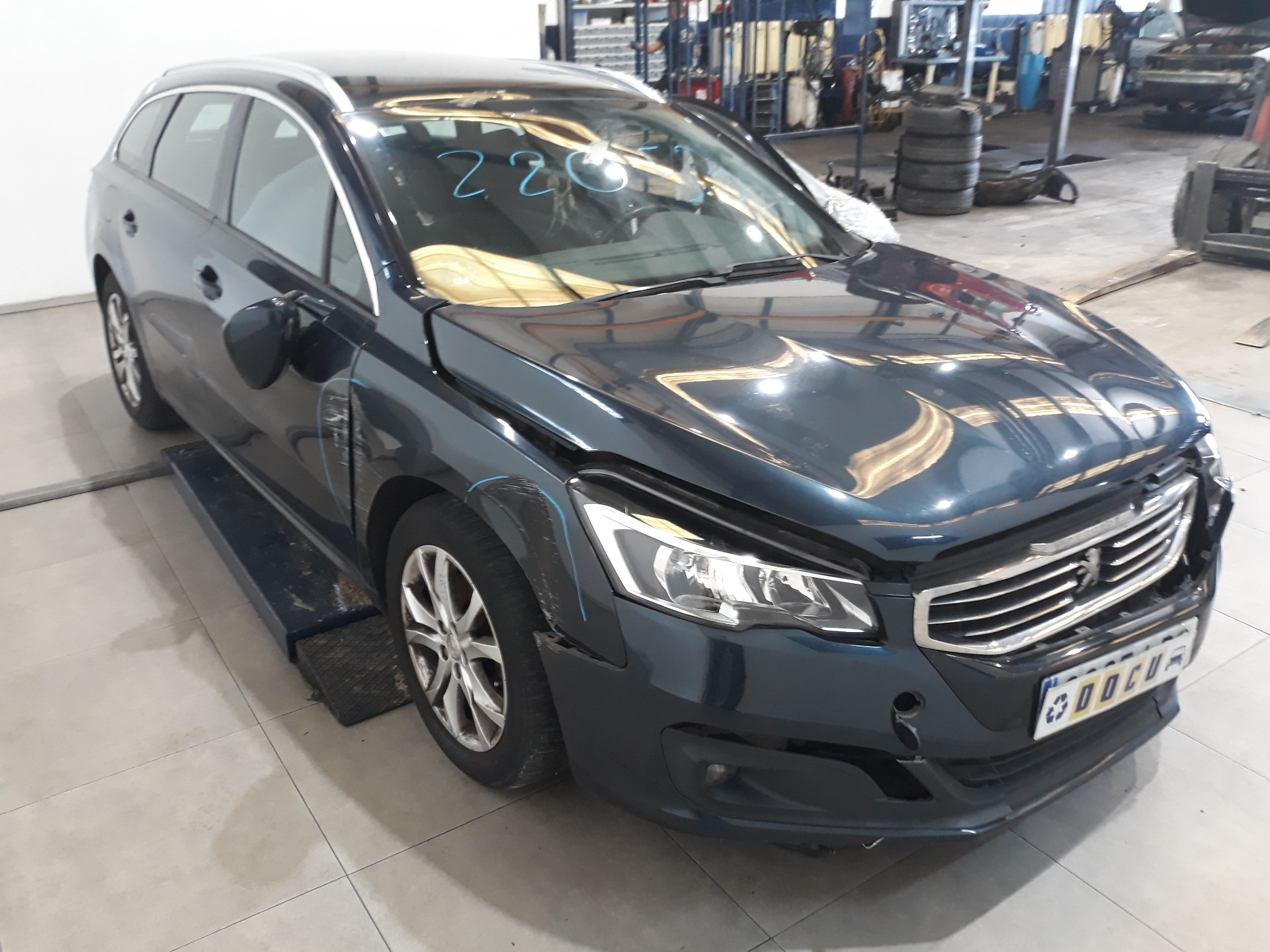 PEUGEOT 508 1 generation (2010-2020) Замок задней правой двери 9819263380 25349309