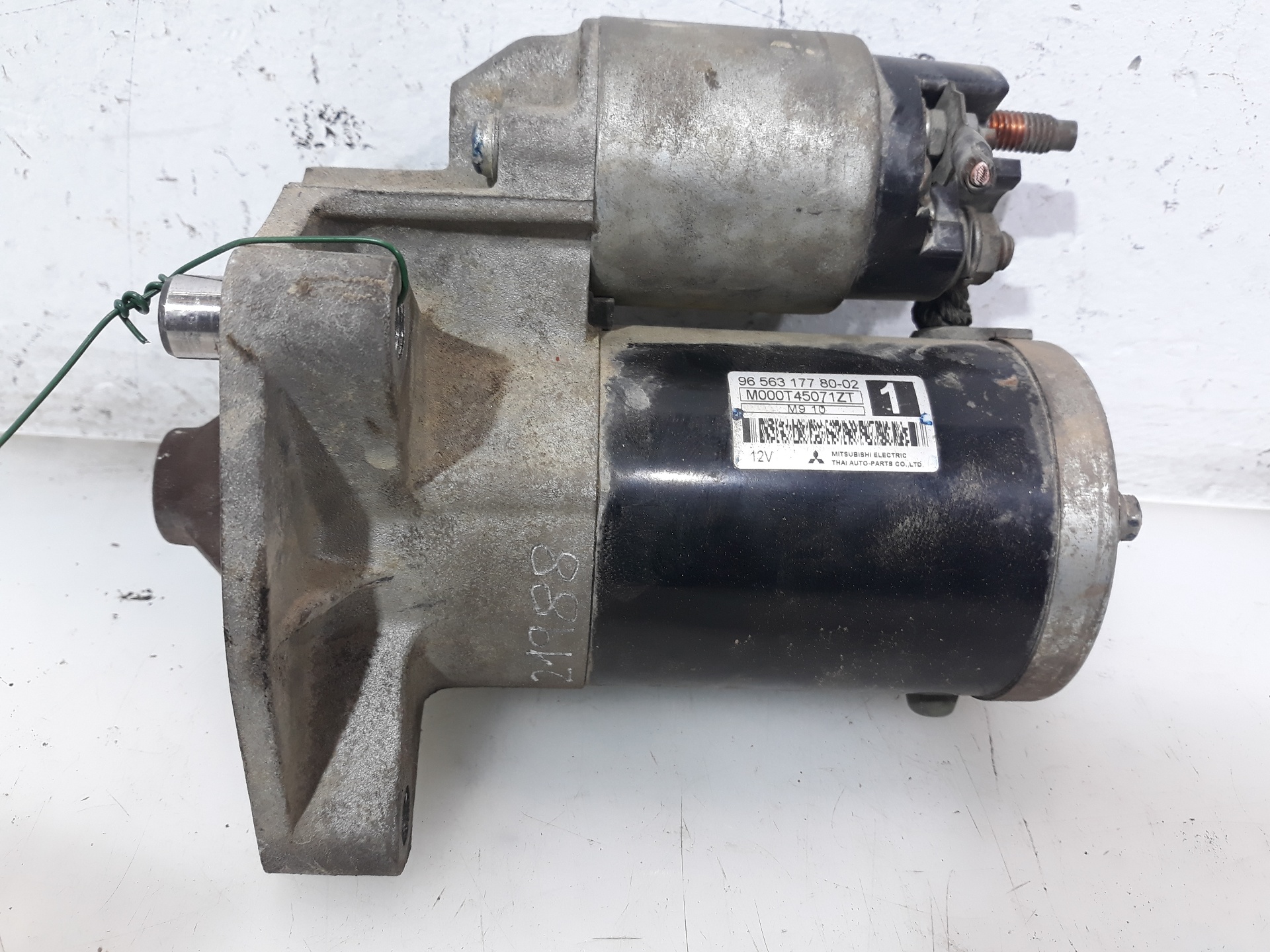 PEUGEOT 207 1 generation (2006-2009) Starter Motor 9656317780,9656317780 19158563