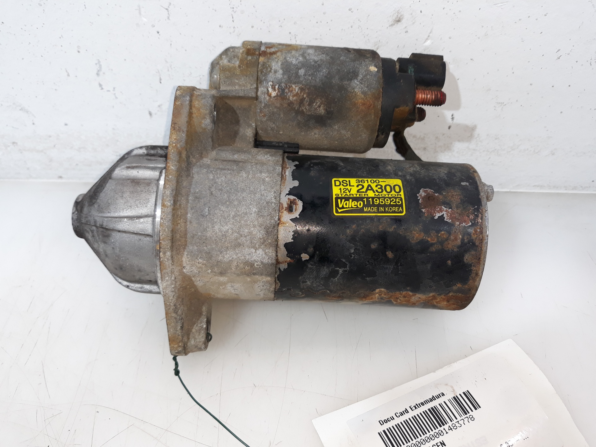 FORD i20 PB (1 generation) (2008-2014) Starter Motor 361002A300,361002A300 23251797