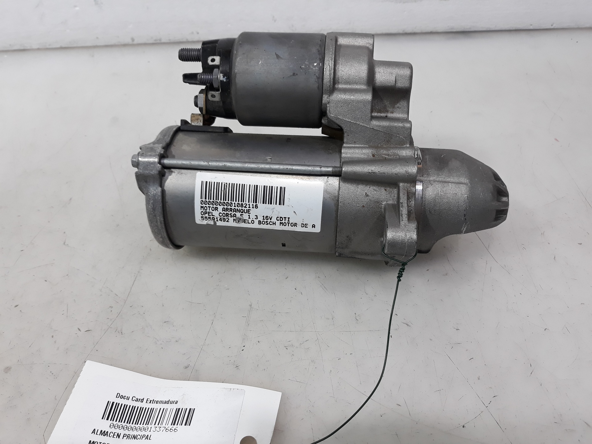 OPEL Corsa D (2006-2020) Starter Motor 55591492,55591492 19100256