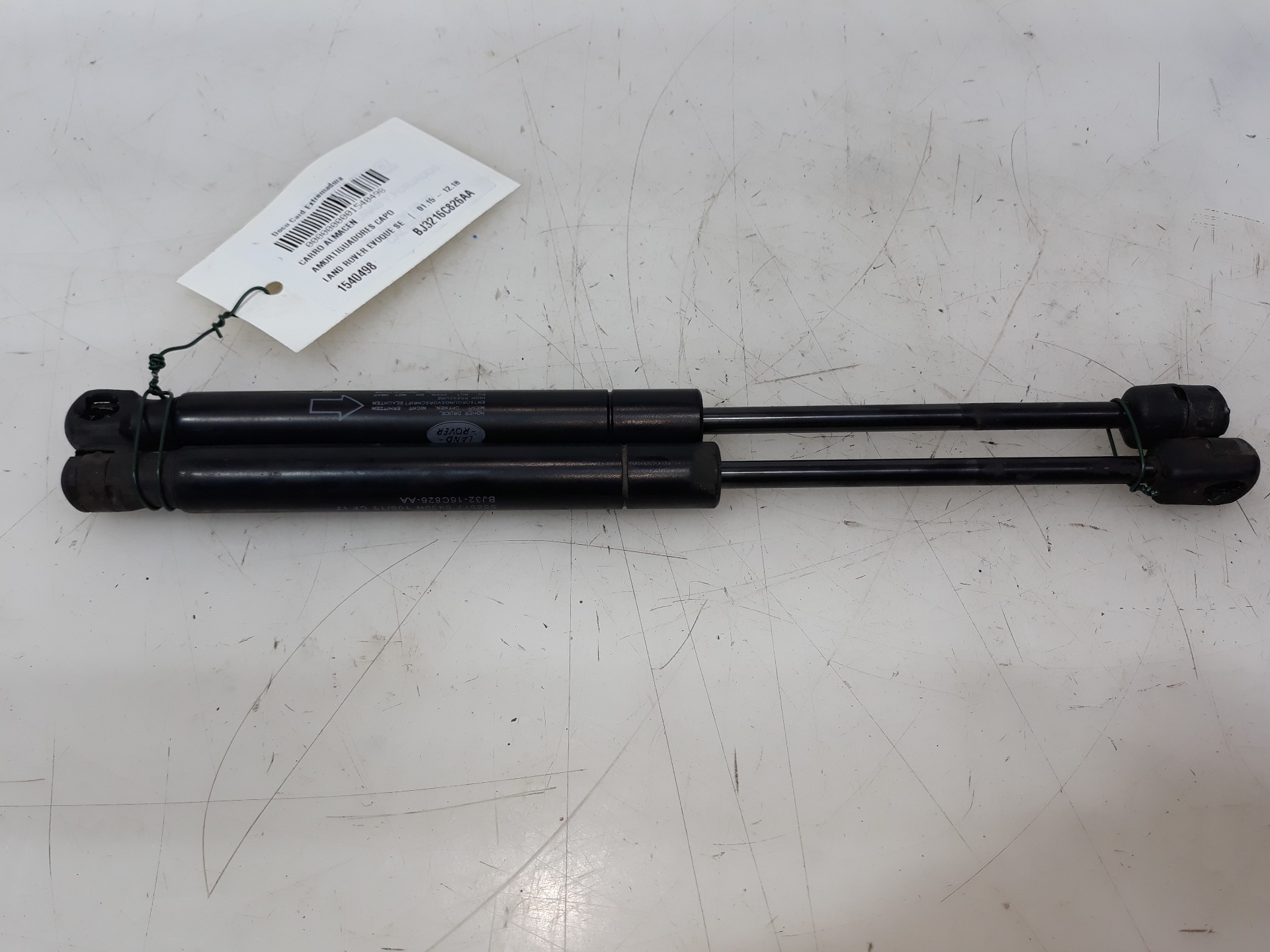 LAND ROVER Range Rover Evoque L538 (1 gen) (2011-2020) Front Right Bonnet Strut BJ3216C826AA,BJ3216C826AA 23278935