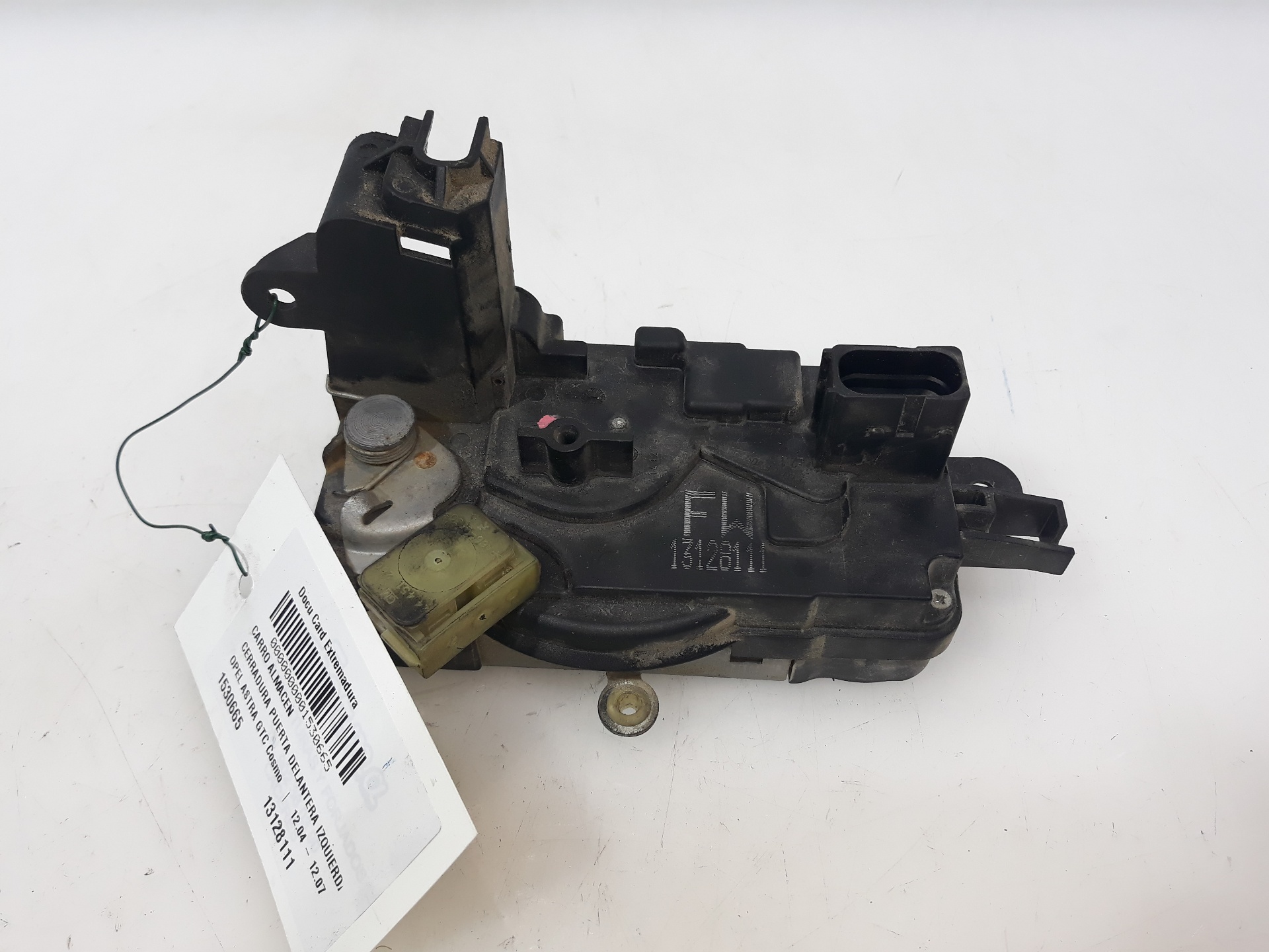 FIAT Astra J (2009-2020) Priekšējo kreiso durvju slēdzene 13128111, 13128111 19169780