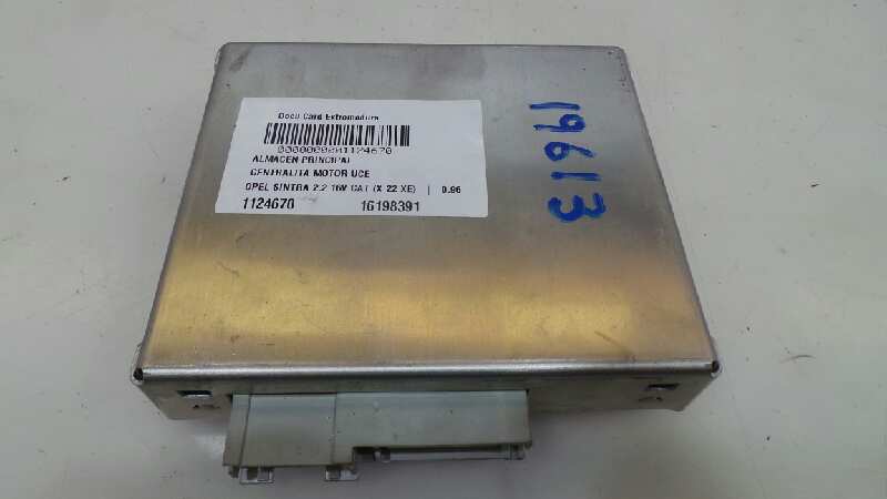 CHRYSLER Sintra 1 generation (1996-1999) Engine Control Unit ECU 16198391, 16198391 19021470